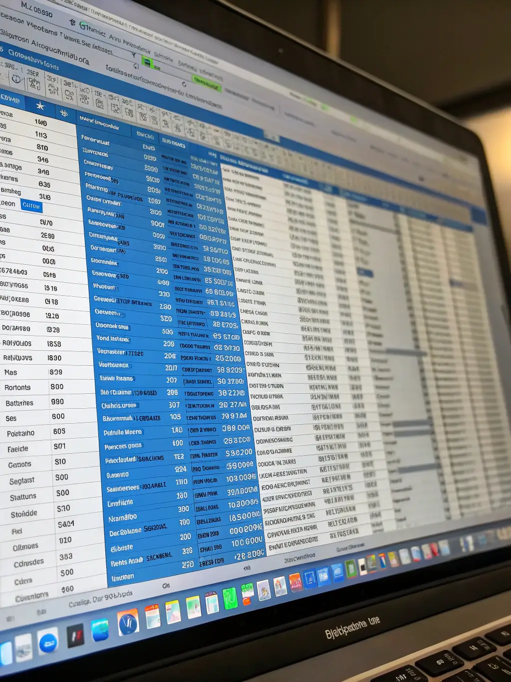 A visual representation of a blacklist database, highlighting the importance of checking against known blacklists.