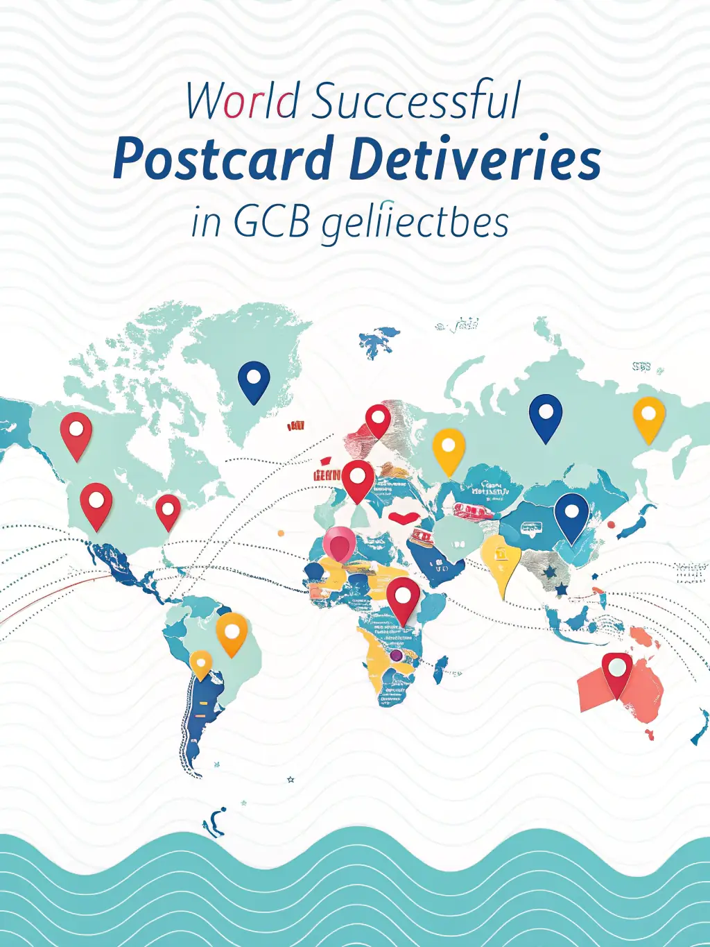 A world map highlighting the geographical location of a mail server, illustrating the importance of location analysis.